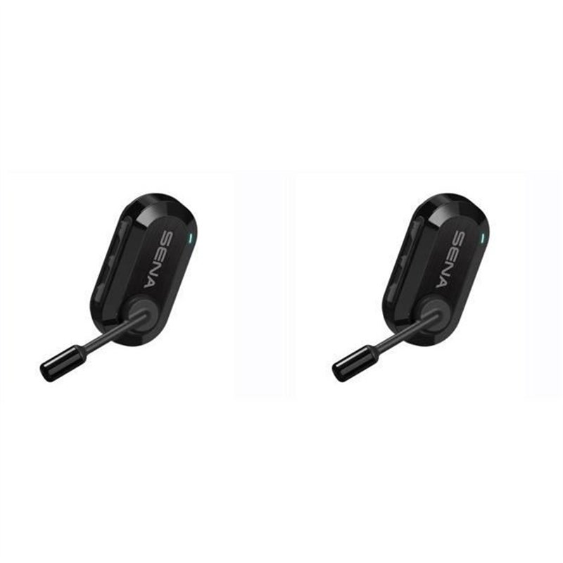 Oreillette - SENA - Bikom 20 duo - Bluetooth - Microphone - Portée 800 m - 7h d'autonomie - USB-C - x 2 - Noir
