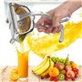 XKONG Juicer manuel en métal - Presse-fruits - Portable - Outil de pressage de fruits - Extracteur haute performance