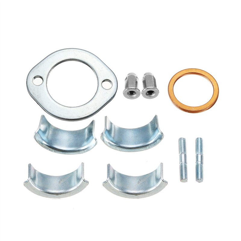 MOMOALA MOMOALA Moto Tuyau D’Échappement Collets Colliers Pince Support 26/18Mm pour Honda Cg125 CB XL Xl185