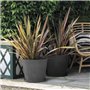 Pot de fleurs - DEROMA - Origin - 24 L - Anthracite