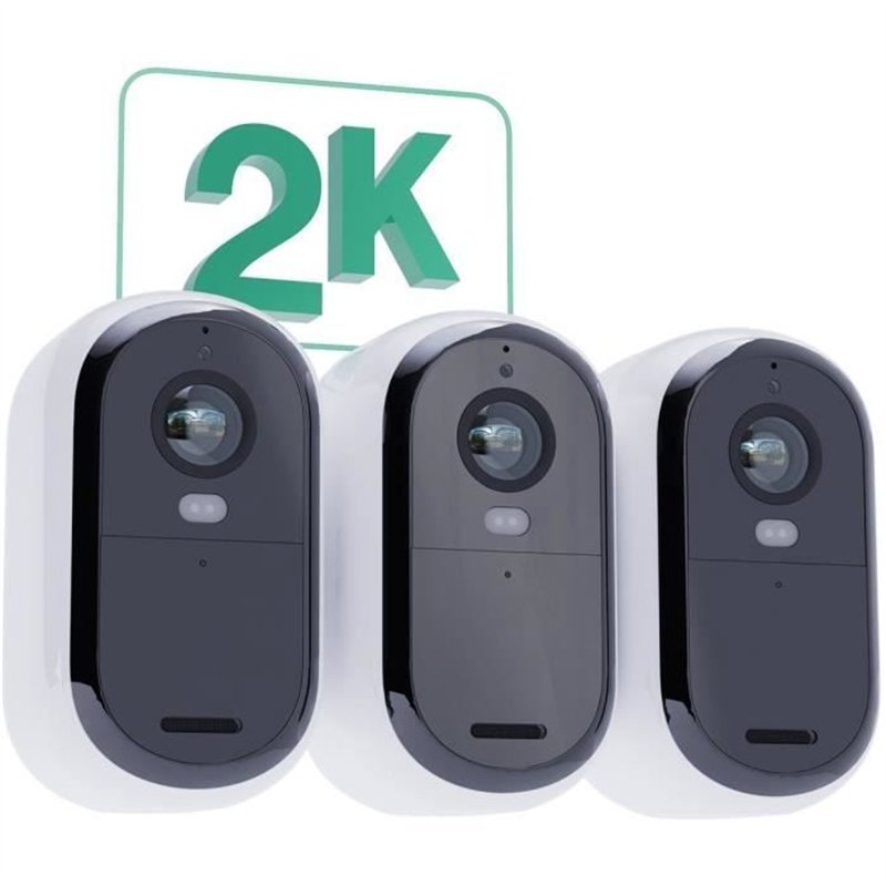Image secondaire de ARLO Caméra de surveillance Pack 3 caméras Essential 2k + 3 Panneaux solaires