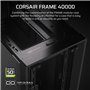 Boîtier PC - CORSAIR - Série FRAME 4000D - Moyen-tour - Noir