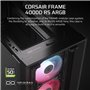 Boîtier PC - CORSAIR - Série FRAME 4000D RS ARGB - Moyen-tour - 3 ventilateurs ARGB - Noir