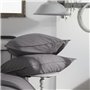 Housse de couette - TODAY - CHARME - Chambray - Gris foncé Capucine - 240 x 220 cm