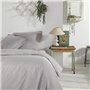 Housse de couette - TODAY - CHARME - Chambray - Gris clair Constance - 260 x 240 cm