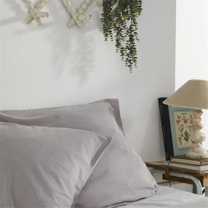 Image secondaire de Housse de couette - TODAY - CHARME - Chambray - Gris clair Constance - 260 x 240 cm