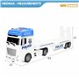 Camion Autotransporteur Speed & Go 55 x 17 x 12 cm (2 Unités)