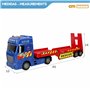 Camion Autotransporteur Speed & Go 55 x 17 x 12 cm (2 Unités)