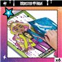 Kit de Dessin Monster High (6 Unités)