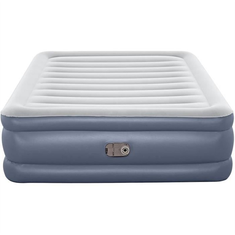 Image secondaire de Lit gonflable - BESTWAY - 6713I - Tritech™ - 2 places, 203 x 152 x 51 cm, pompe électrique intégrée, cadre de lit