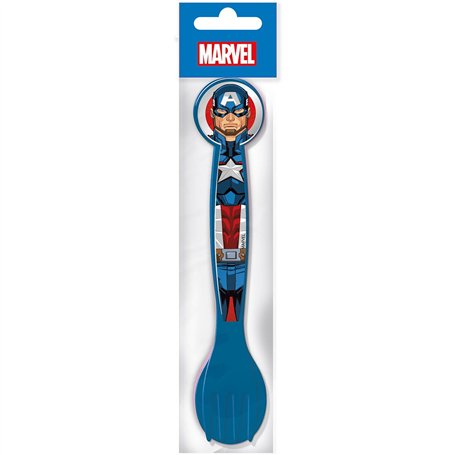 Set de couverts The Avengers CZ11397 Multicouleur Plastique 2 Pièces