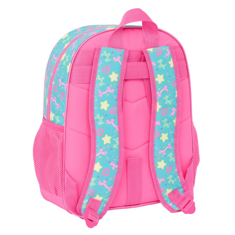 Image secondaire de Cartable Gabby's Dollhouse Confetti Rose Turquoise 32 x 38 x 12 cm