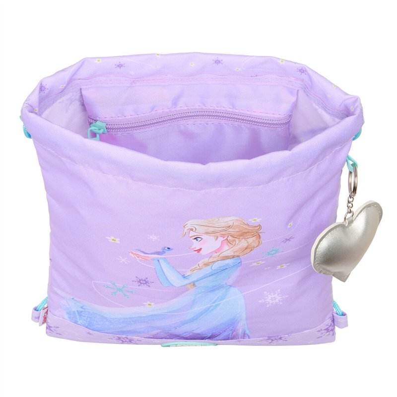 Image secondaire de Sac à dos serré par des ficelles Frozen Spirit Lila 26 x 34 x 1 cm