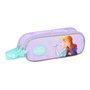Trousse Fourre-Tout Double Frozen Spirit Lila 21 x 8 x 6 cm