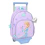 Cartable à roulettes Frozen Spirit Lila 28 x 34 x 10 cm