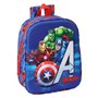 Sac à dos enfant The Avengers Rouge Bleu foncé 22 x 27 x 10 cm 3D