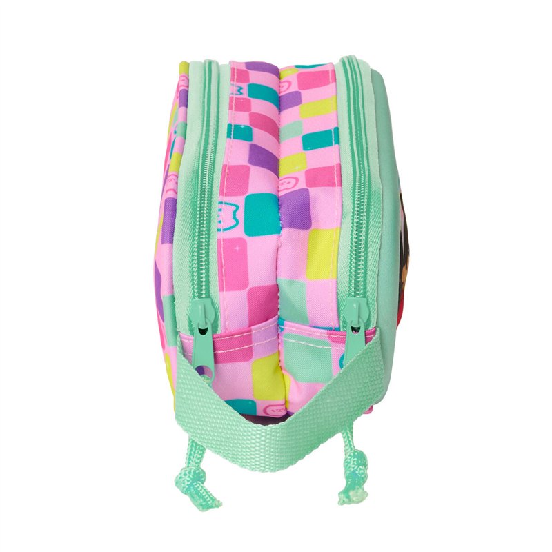 Image secondaire de Trousse Fourre-Tout Double Gabby's Dollhouse Multicouleur 21 x 8 x 6 cm 3D