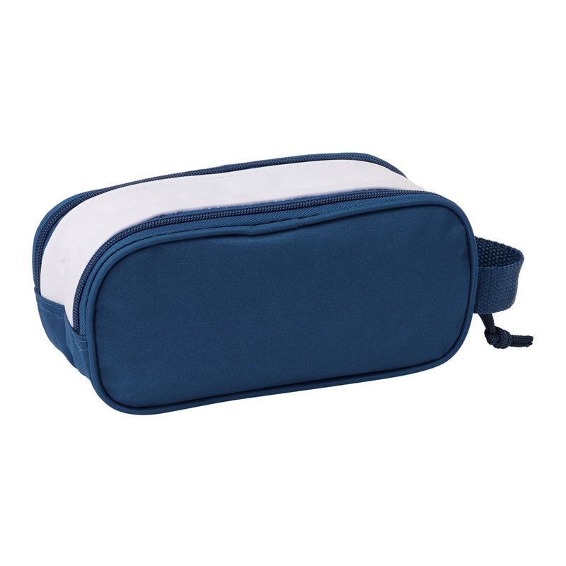 Image secondaire de Trousse Fourre-Tout Double Real Madrid C.F. Noir 21 x 8 x 6 cm 3D