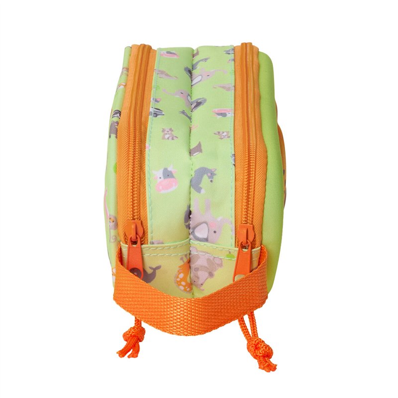 Image secondaire de Trousse Fourre-Tout Double Safta Citron 21 x 8 x 6 cm 3D