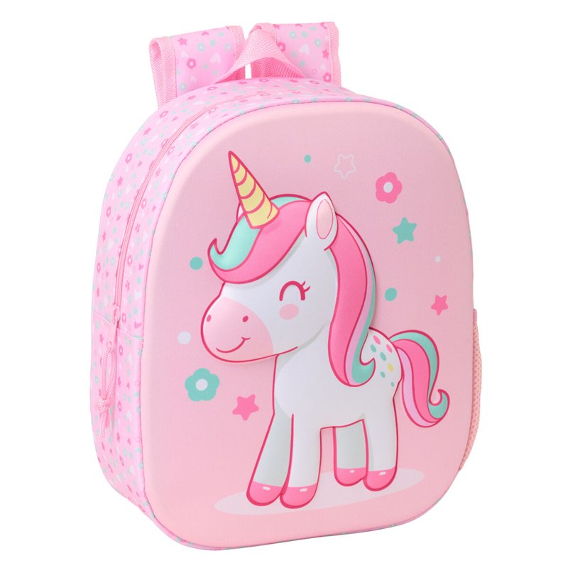 Sac à dos enfant Safta Rose 27 x 33 x 10 cm 3D