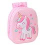 Sac à dos enfant Safta Rose 27 x 33 x 10 cm 3D