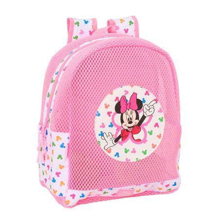 Sac à dos de plage Minnie Mouse Multicouleur Rose 30