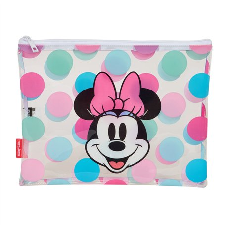 Sac de plage Minnie Mouse Beach Multicouleur Transparent
