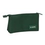 Trousse Fourre-Tout Triple El Ganso Green Vert 22 x 12 x 3 cm