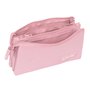 Trousse Fourre-Tout Triple El Ganso Pink Rose 22 x 12 x 3 cm