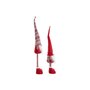 Décorations de Noël DKD Home Decor Blanc Rouge Gnome 14 X 11 X 73 cm (2 Unités)