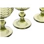 Set de Verres Home ESPRIT Vert Verre 380 ml (6 Unités)