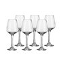 Set de verres à vin Home ESPRIT Transparent Verre 360 ml (6 Unités)