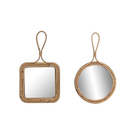 Miroir mural Home ESPRIT Naturel 24 x 2