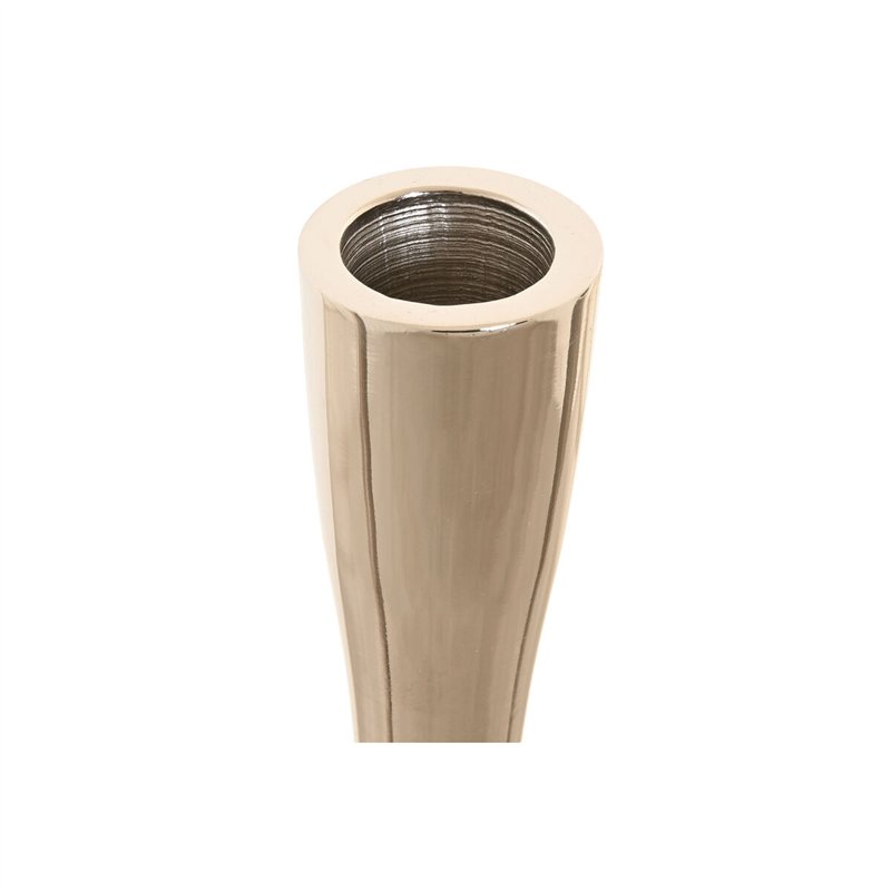 Image secondaire de Pot à Bougie Home ESPRIT Argenté Aluminium Moderne 7,5 x 7,5 x 25 cm