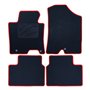 Set de tapis de voitures OCC Motorsport OCCHY0014RD Rouge Hyundai i30 5 Pièces