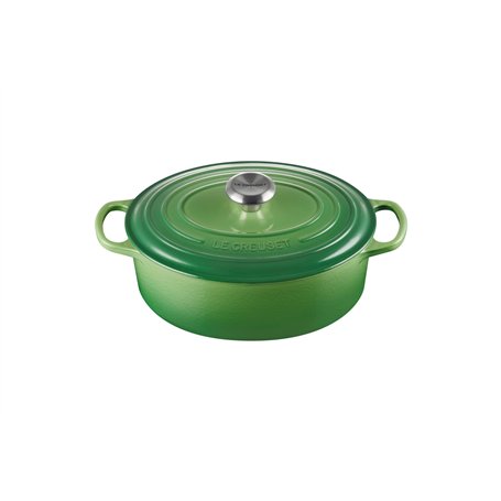 Le Creuset Signature 21178274082430 Cocotte en fonte ovale avec couvercle