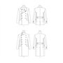 Vogue Patron de couture 1853 Manteaux MXX (40-42-44-46)