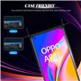 LERINNA 2 pièces, Confidentialité Protecteur d'Écran Verre Pour Oppo A94 5G, sans Bulles, Anti Rayures, 9H Dureté Anti Espion Ve