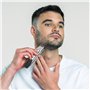 Tondeuse à barbe rechargeable Wahl Groomsman pour les moustaches, les poils de nez, les soins légers et la toilette, avec en pri