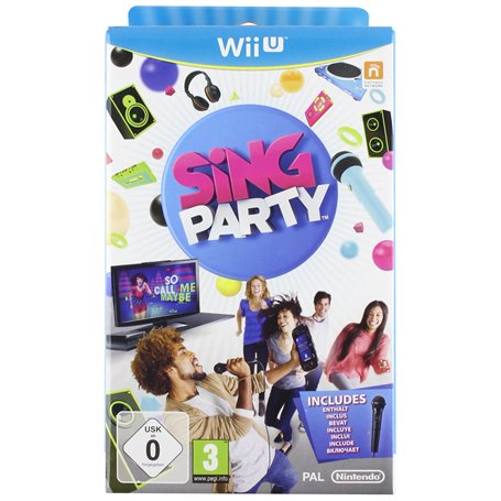 Sing Party + Microphone Wii U