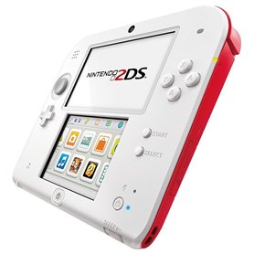 Console Nintendo 2DS - blanc & rouge