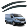 AirFlux Lot de 2 déflecteurs d'air adhésifs compatibles avec Renault TRAFIC 2014 à 2024