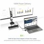 StarTech.com Station d'Accueil Universelle pour Ordinateur Portable, Station d'Accueil Hybride USB-C & USB-A, Dual 4K DP & HDMI,