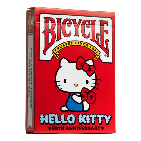 Bicycle - Jeu de 54 Cartes à Jouer - Hello Kitty - Jeu de Cartes