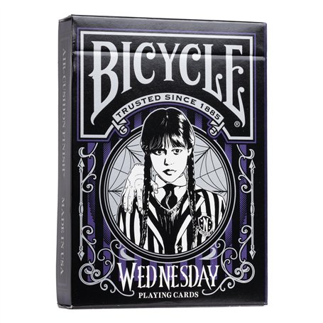 Bicycle - Jeu de 54 Cartes Wednesday/Mercredi - Édition Collector – Cartes à Jouer/Magie/Poker