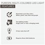 Intex B01NBYH7O8 PureSpa Batterie Multicolore LED Lumière pour Bubble Spa Hot Tub J, Multicolore