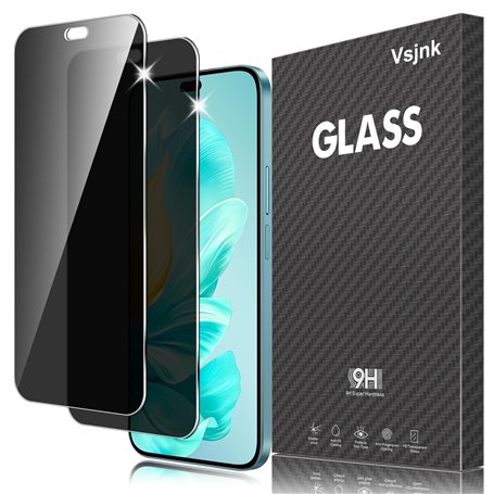 Vsjnk Verre trempé pour Honor 200 Lite 5G / Honor X8b Anti-Espion Protection D'écran