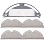 Réservoir d'eau avec 4 serpillères à couverture complète pour aspirateur Xiaomi Roborock S5 S50 S51 S55 S6