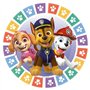 Amscan 8 Assiettes Pat Patrouille 2022 Ronde en Papier 18 cm