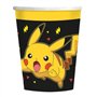 amscan Pokémon 9917106-66 Lot de 8 gobelets en carton pour fête d'anniversaire d'enfant